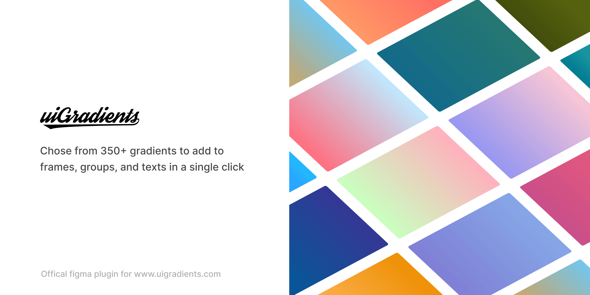 uiGradients - Recurso de colores para diseñadores
