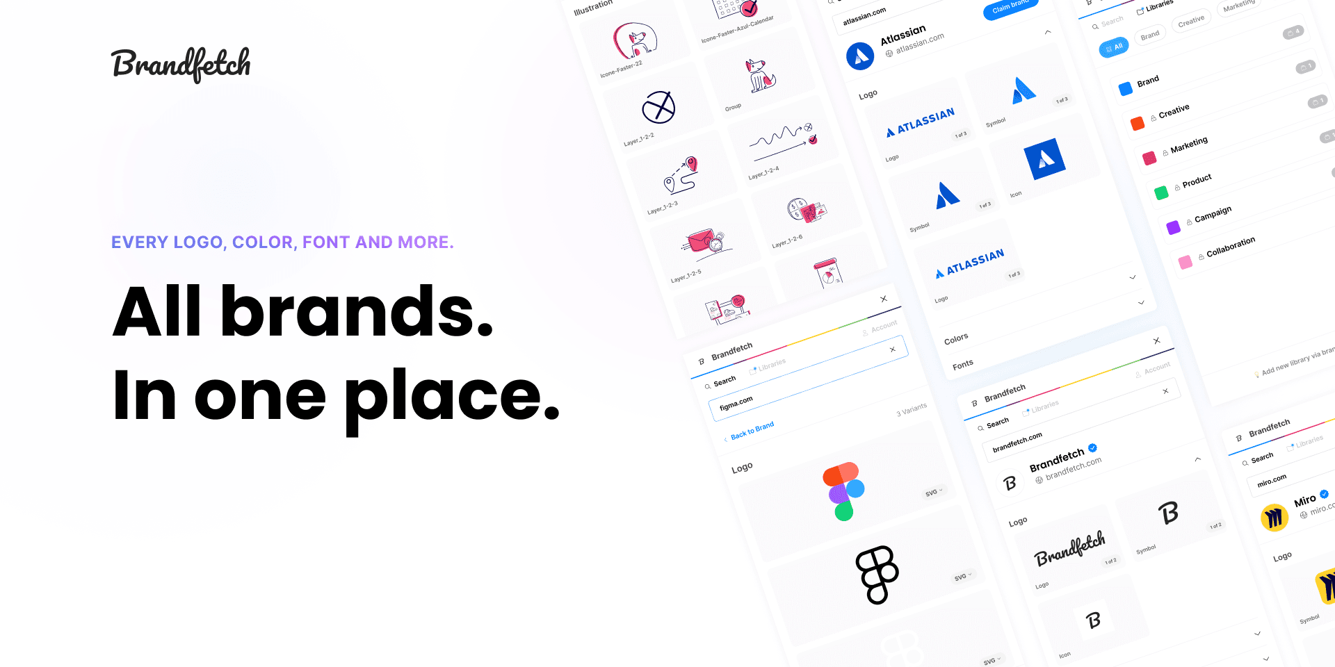 Brandfetch - Recurso de logos para diseñadores