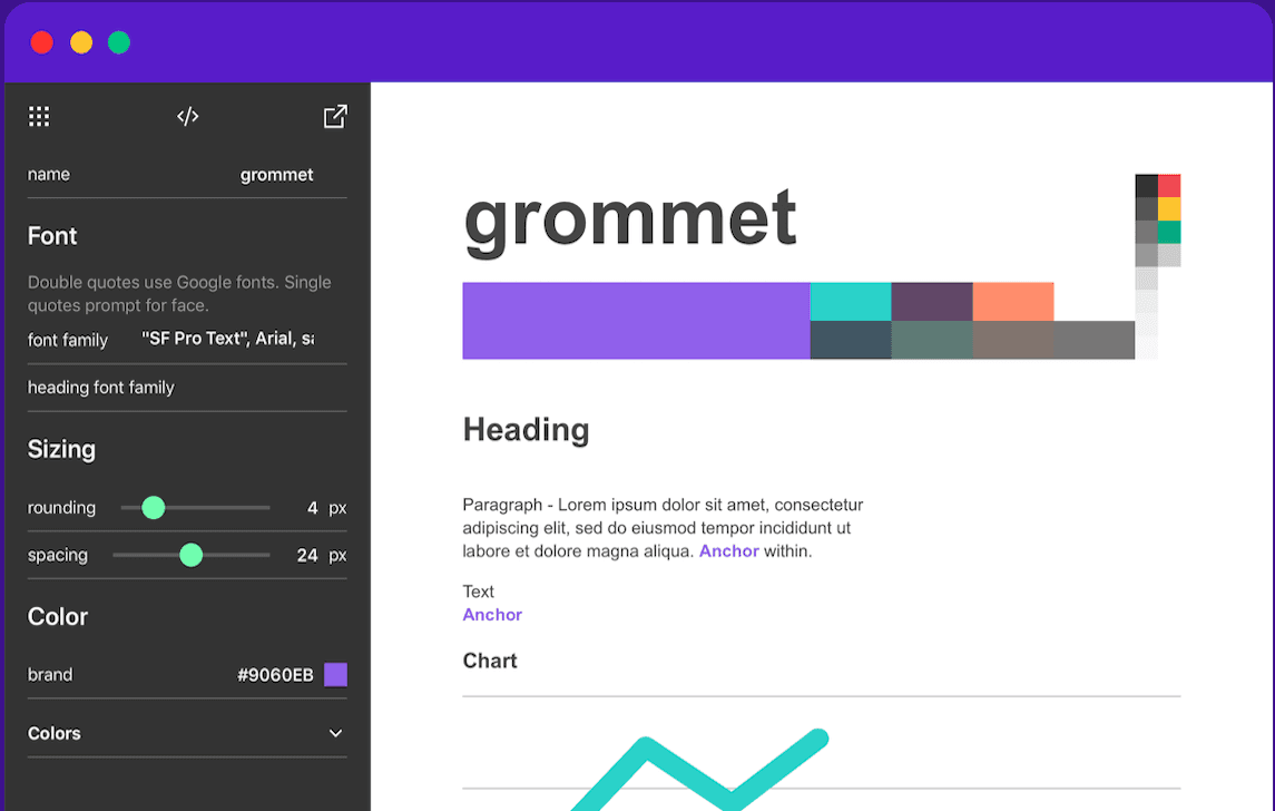 Grommet - Recurso de componentes para diseñadores