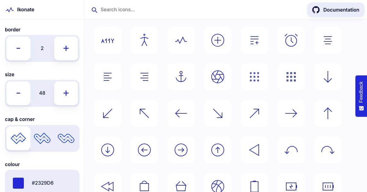 Ikonate - Recurso de iconos para diseñadores