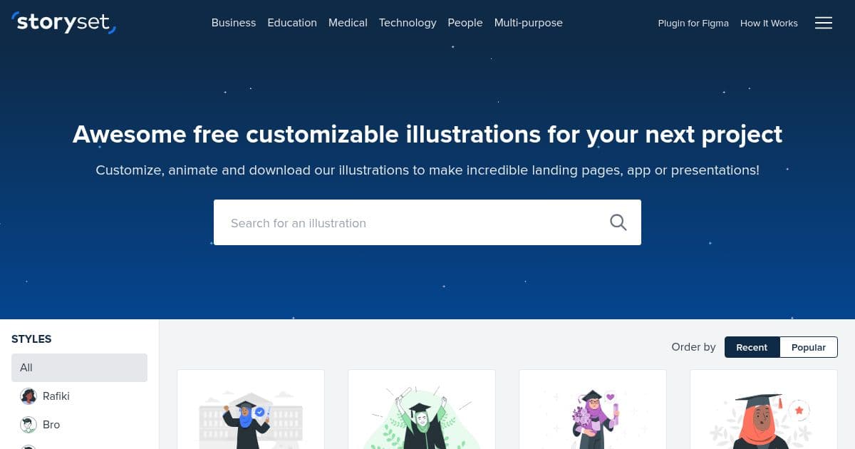 Storyset - Recurso de ilustraciones para diseñadores