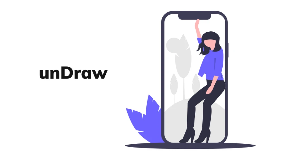 unDraw - Recurso de ilustraciones para diseñadores